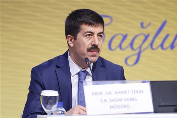 Sağlık Hizmetleri Genel Müdürü Prof. Dr. Ahmet Tekin